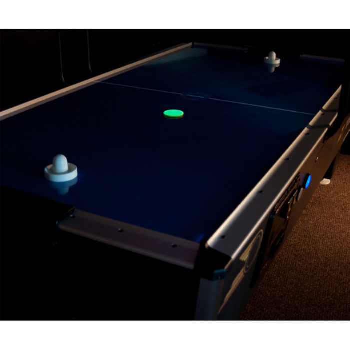 Gold Standard Games - Gold Pro Air Hockey Table with Side Lights - Blacklight