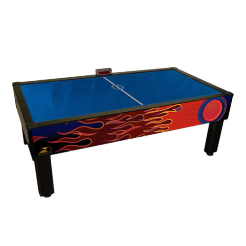 Gold Standard Games - Home Pro Elite Air Hockey Table -Arcade Graphics Finish- Side Score